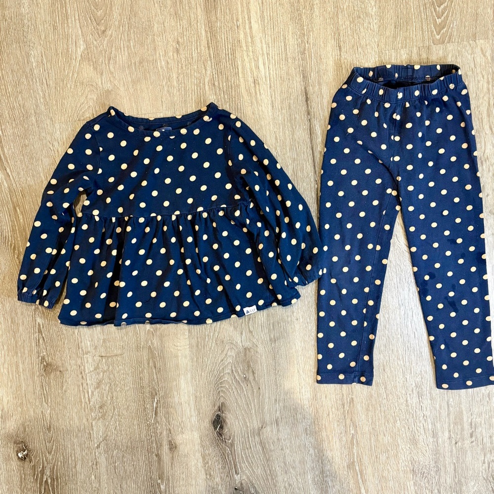 Gap 4 Years Playtime Favorites Polkadot Set